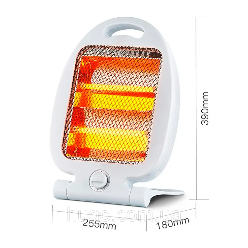 Domotec Trīs kvarca lampas ar aizsargrežģi.