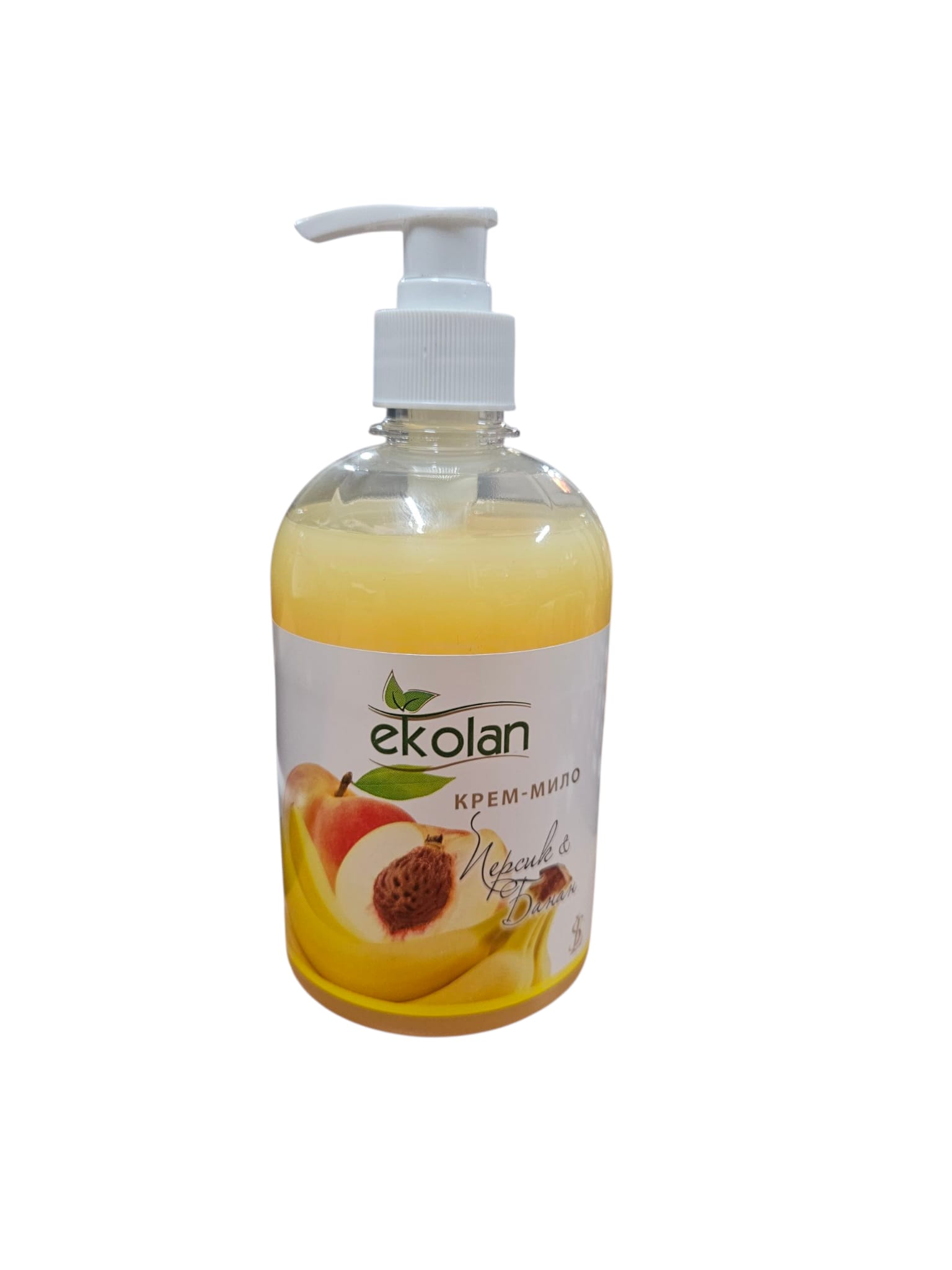 Ekolan Krēmziepes ar persiku un banānu aromātu