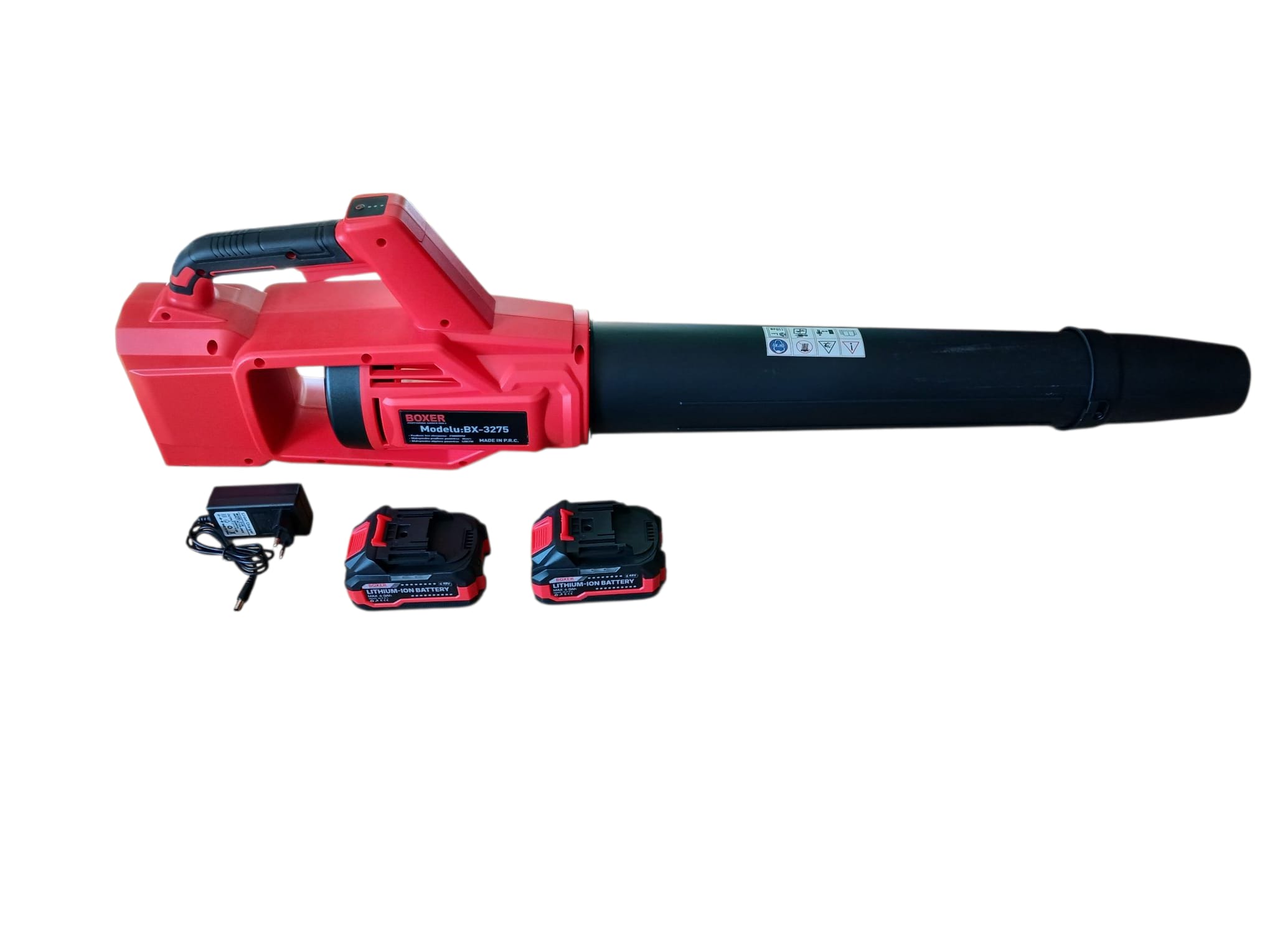 BOXER BX-3275 bezvada dārza lapu pūtējs