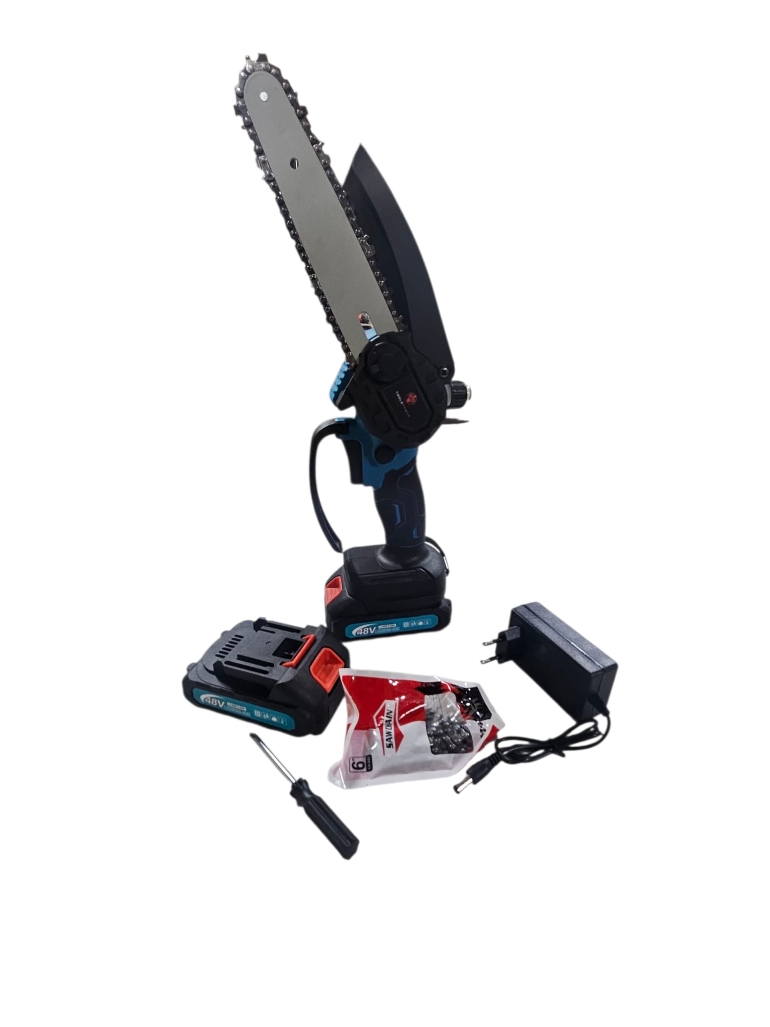 ZIDPOL rokas akumulatora ķēdes zāģis – 8 collas (modelis H-2)