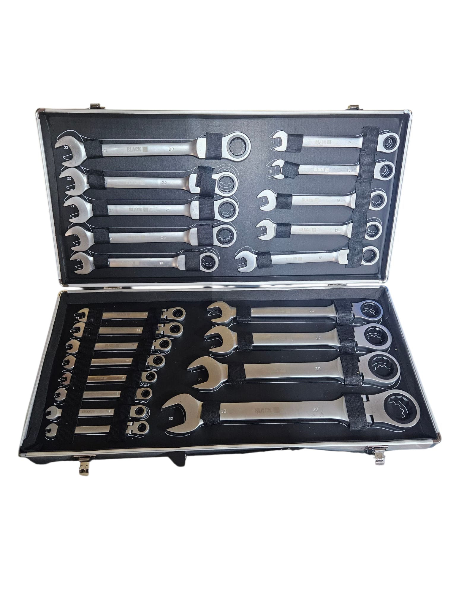 22 gab. Locīgo uzgaļu atslēgu komplekts (Flexible Gear Wrench Set)