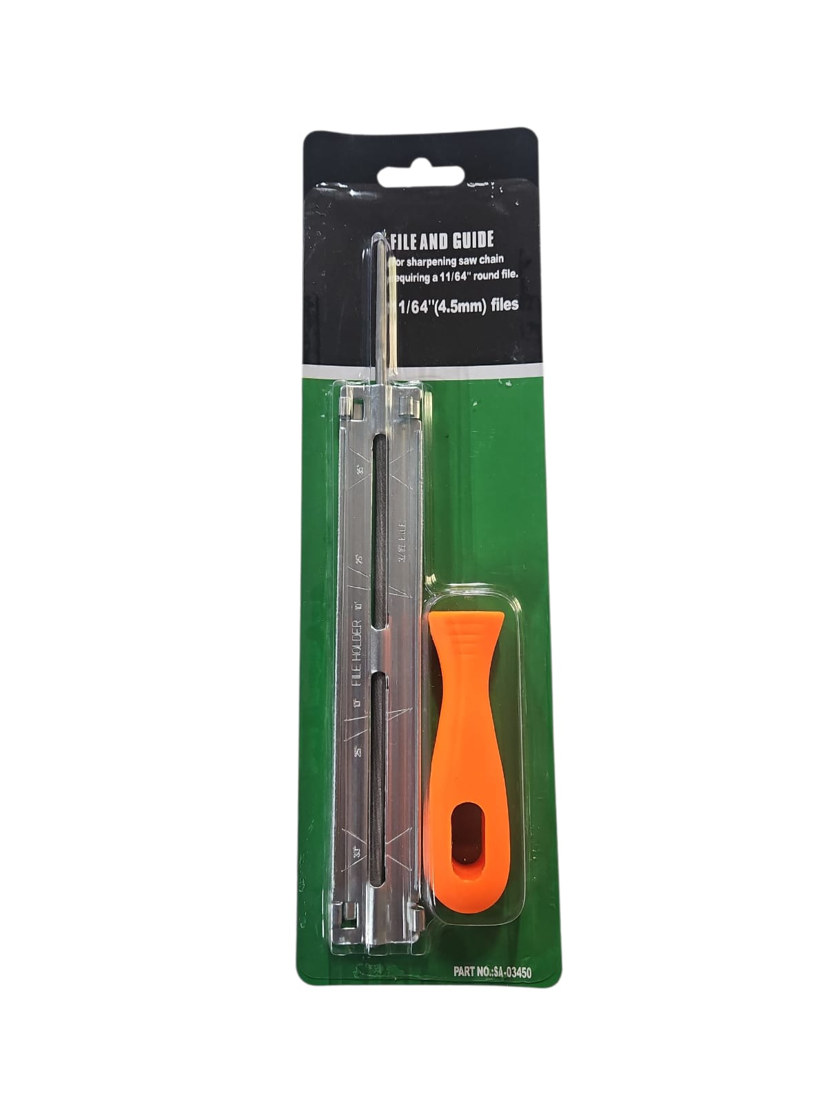 “File and Guide” ķēdes asināšanai.