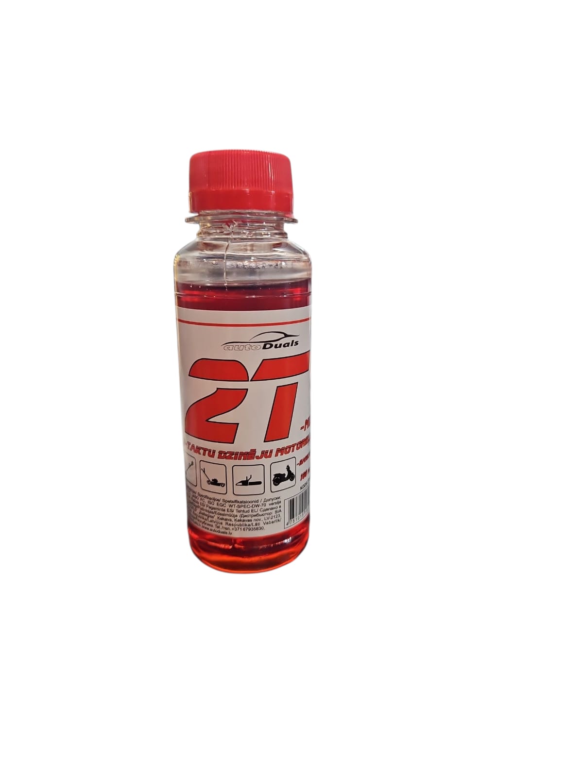 AutoDuals 2T – 2-taktu dzinēju motors eļļa