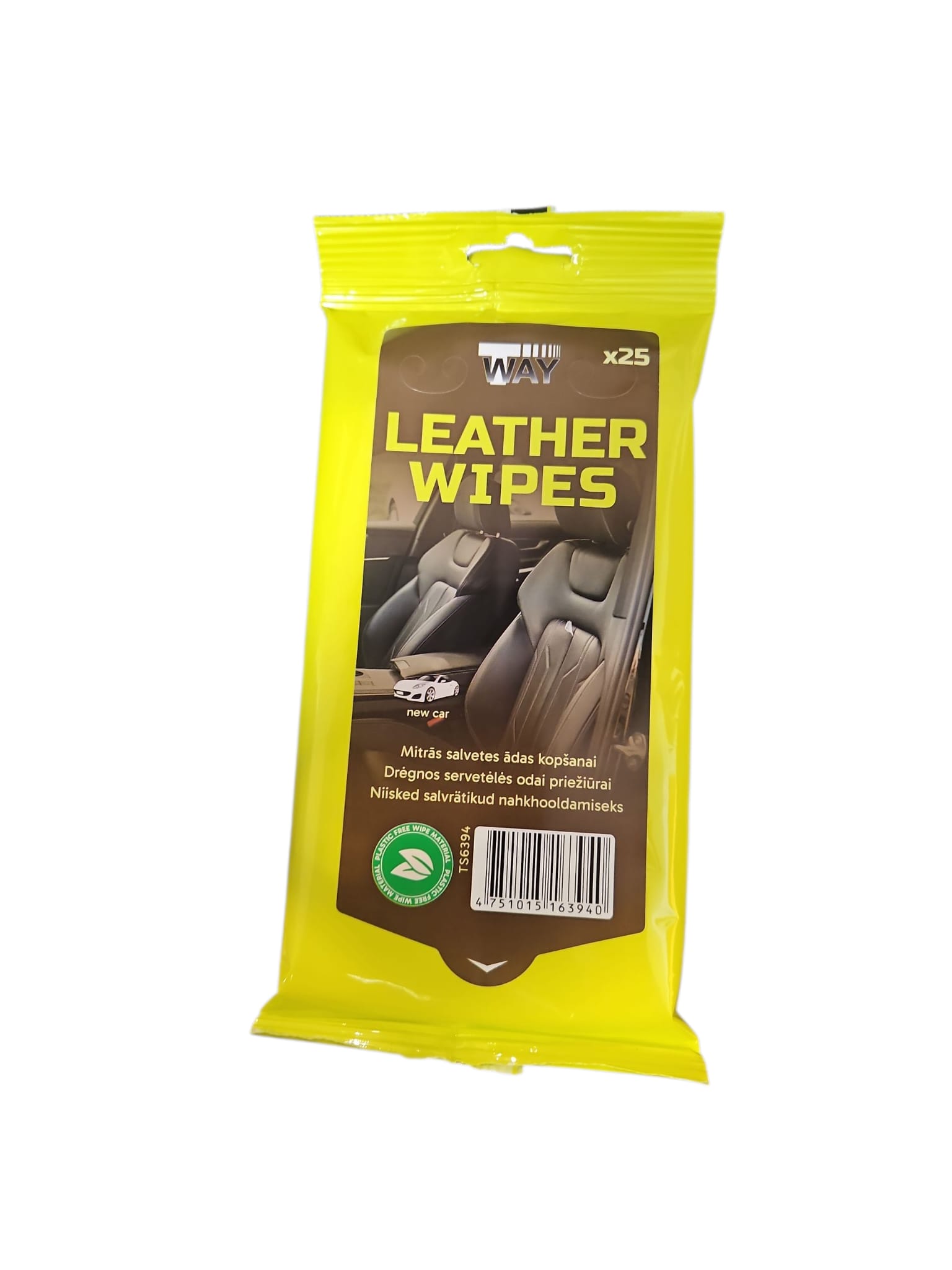 WAY Leather Wipes – 25 gab.