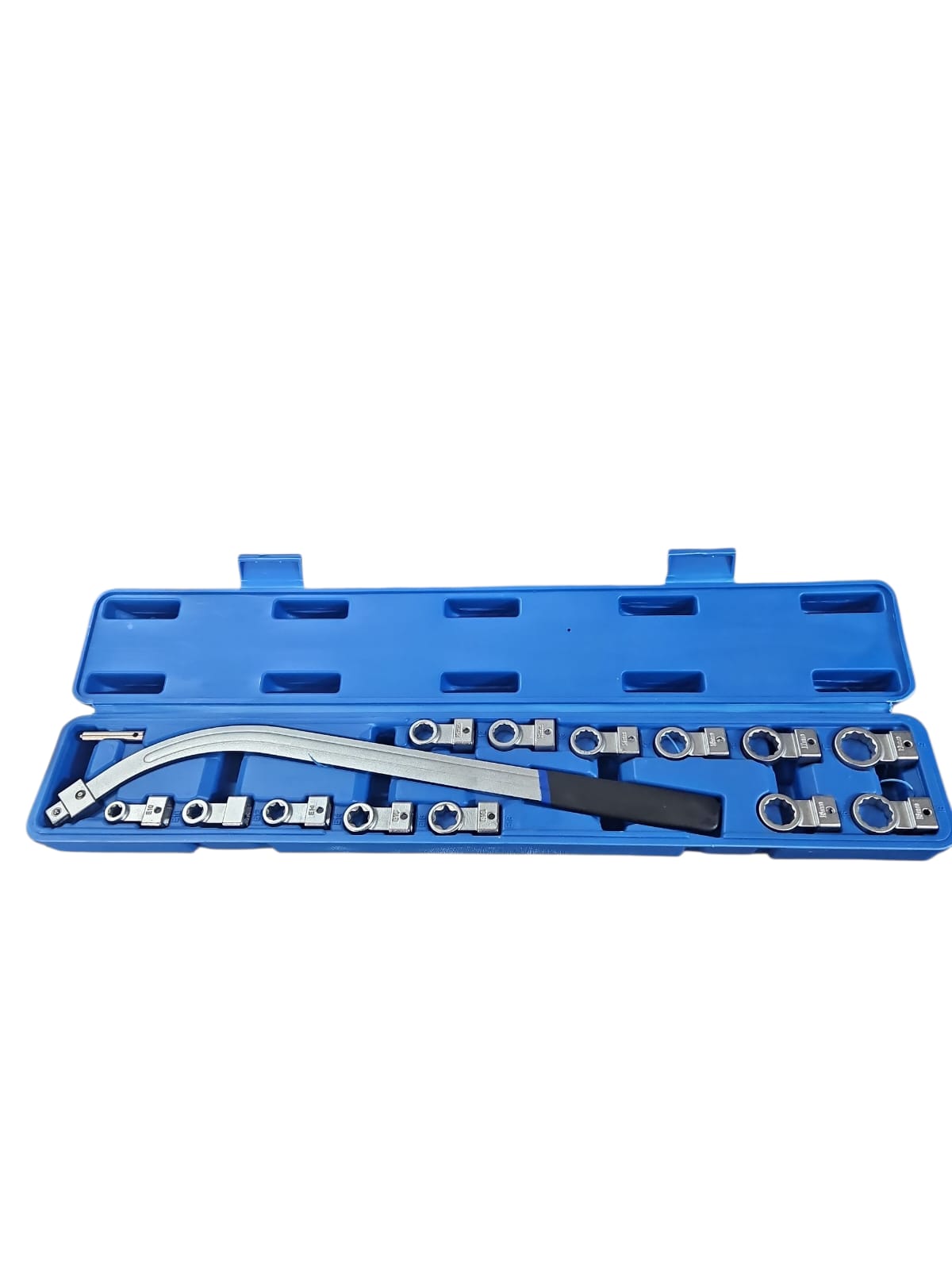 BLACK 16249 siksnas spriegotāja atslēgu komplekts (Belt Tensioner Wrench Set, 15 gab.).