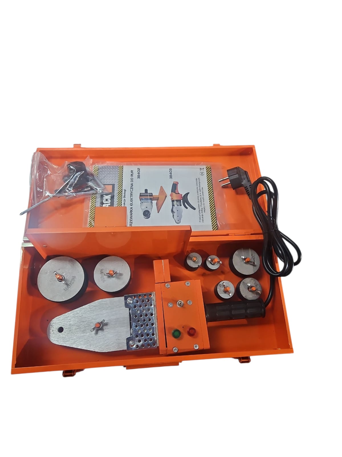 BLACK 38402 – Plastmasas cauruļu metināmais aparāts