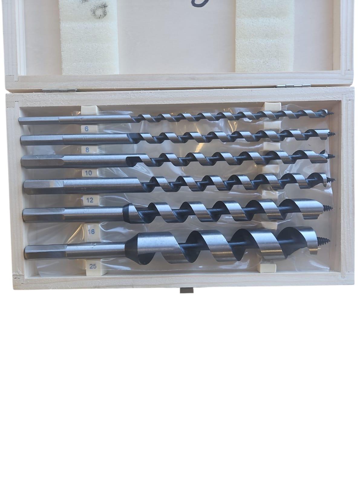 koka urbju komplekti — 460 mm (6–18 mm), 6 gab.