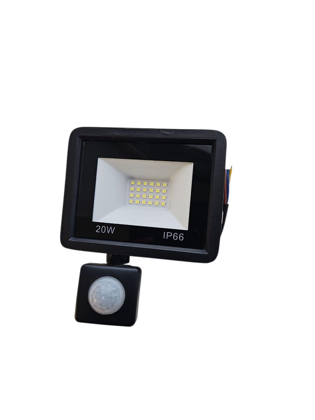 LED prožektors ar kustības sensoru, 20W
