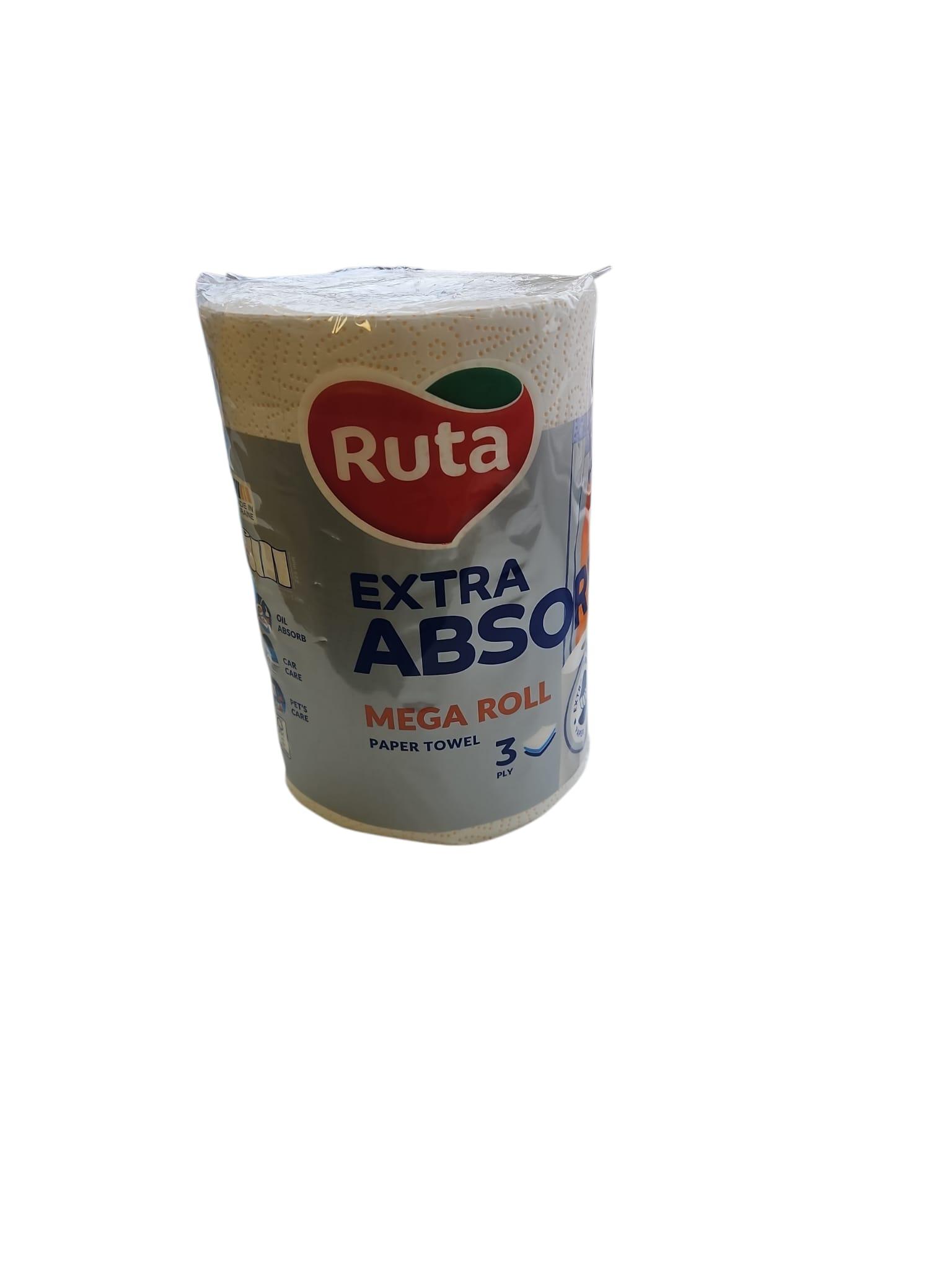 Ruta Extra Absorb Mega Roll – papīra dvieļi (3 slāņi)