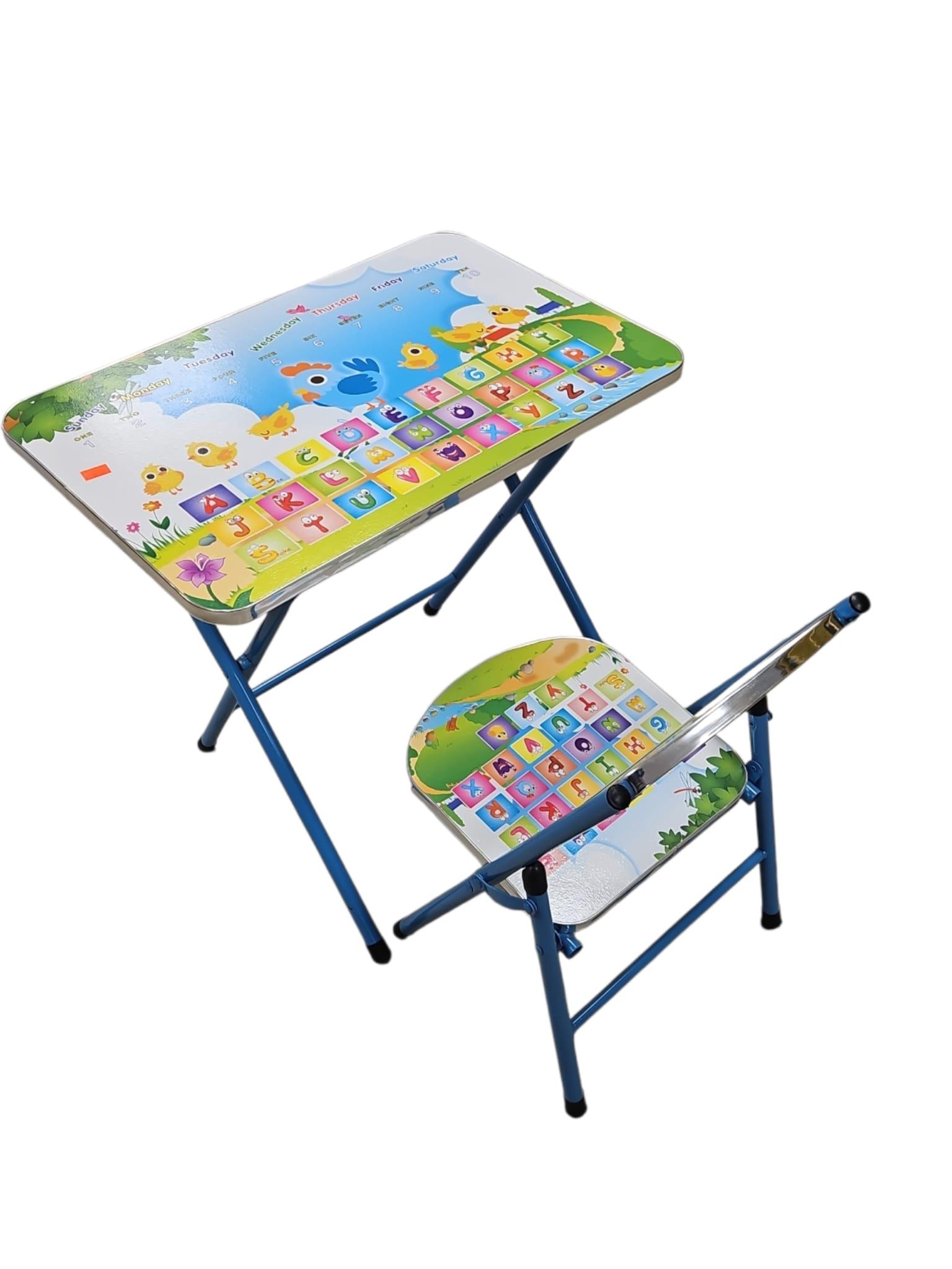 BĒRNU SALOKĀMS GALDS AR KRĒSLU (Zēniem)