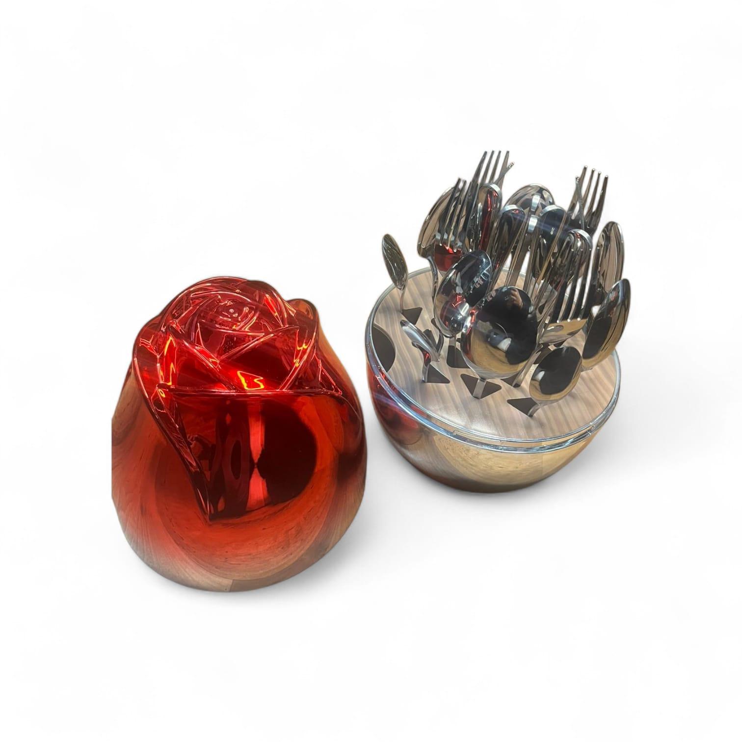 galda piederumi, (roze)