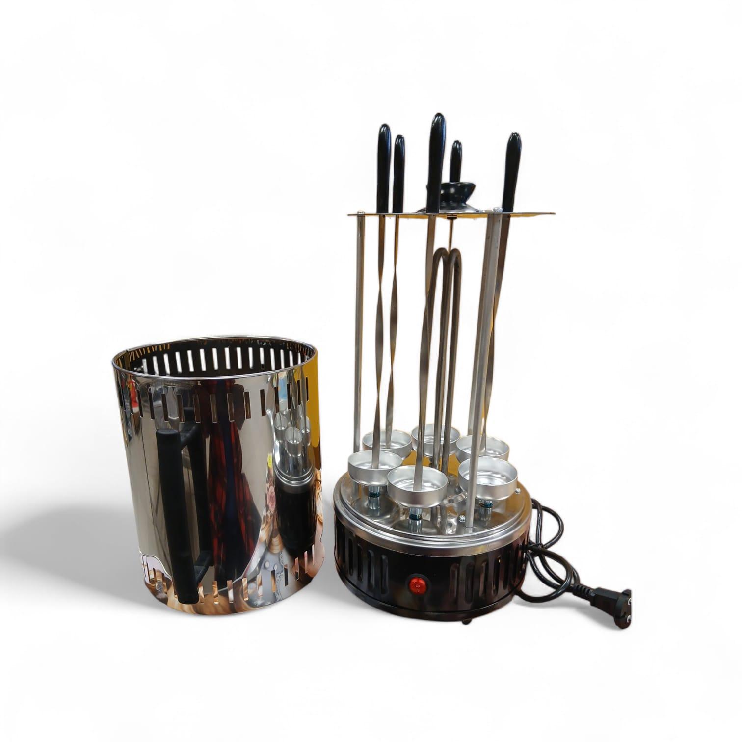 Elektriskā kebabu (šašlika) mašīna ar 6 iesmiem