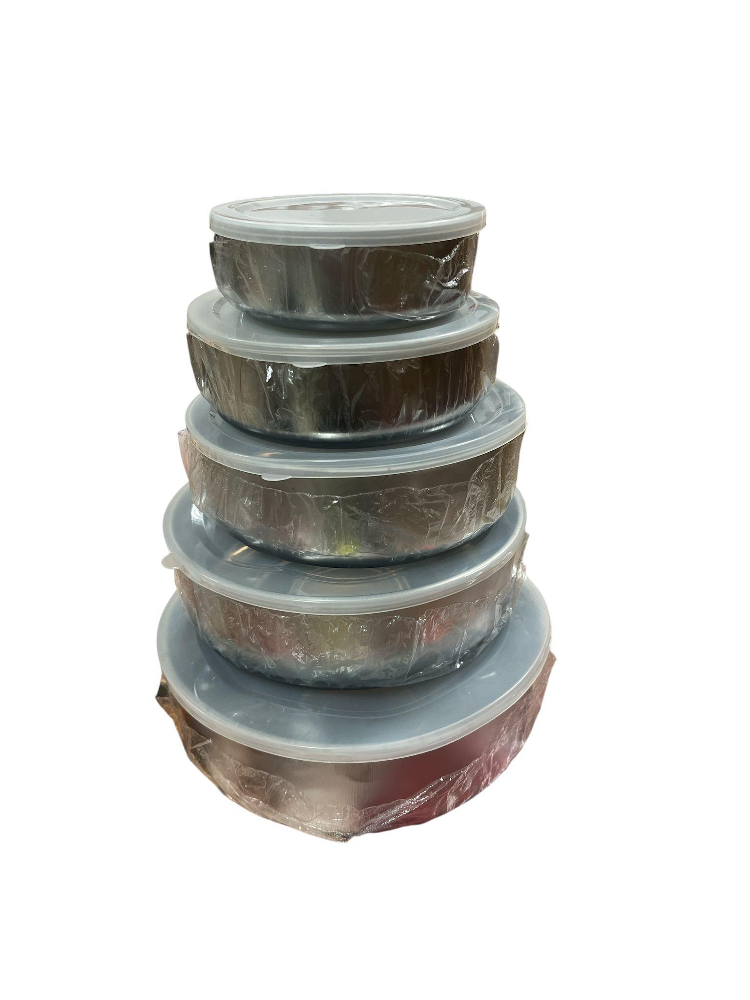 Nerūsējošā tērauda pārtikas trauku komplekts