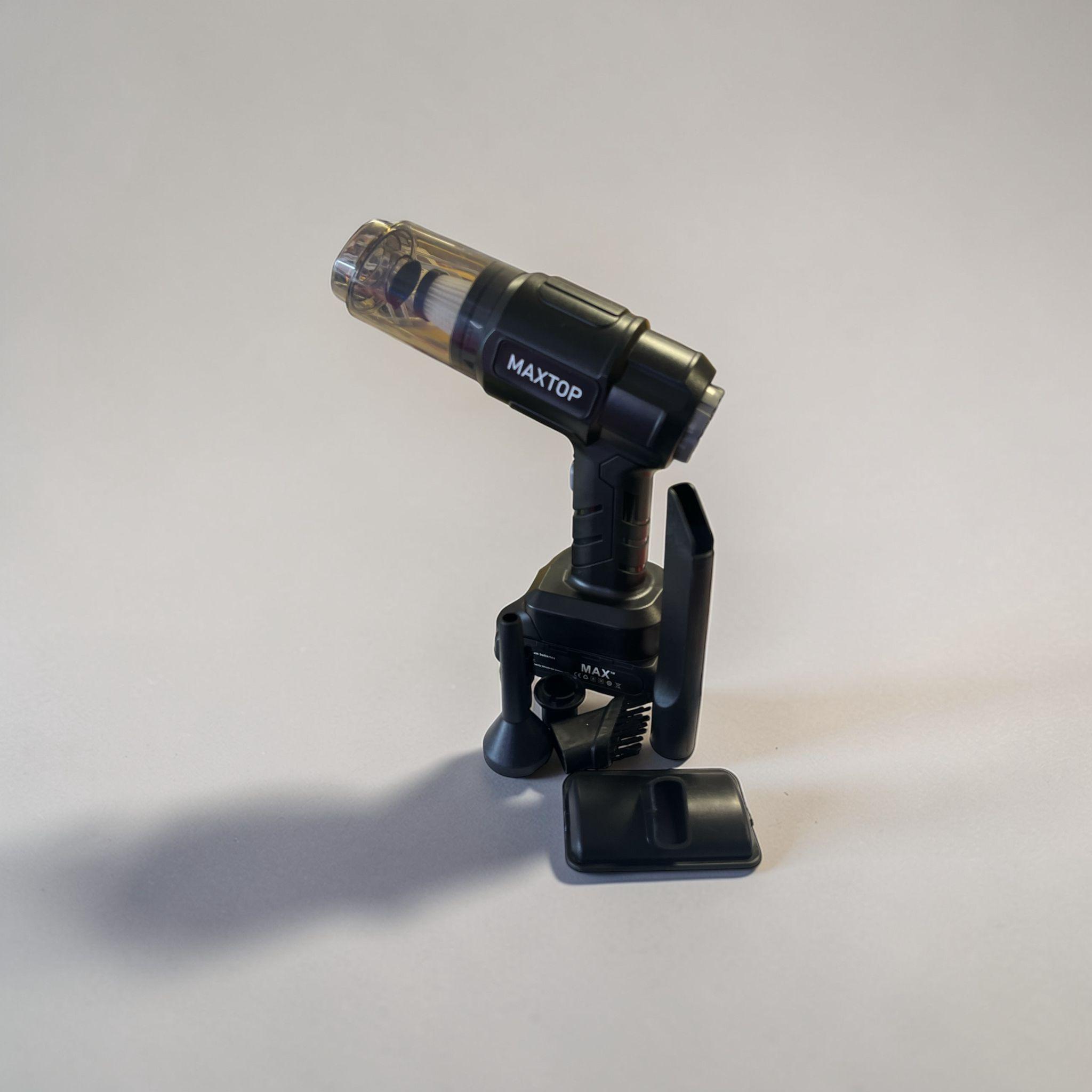 Bezvadu auto putekļu sūcējs MAXTOP