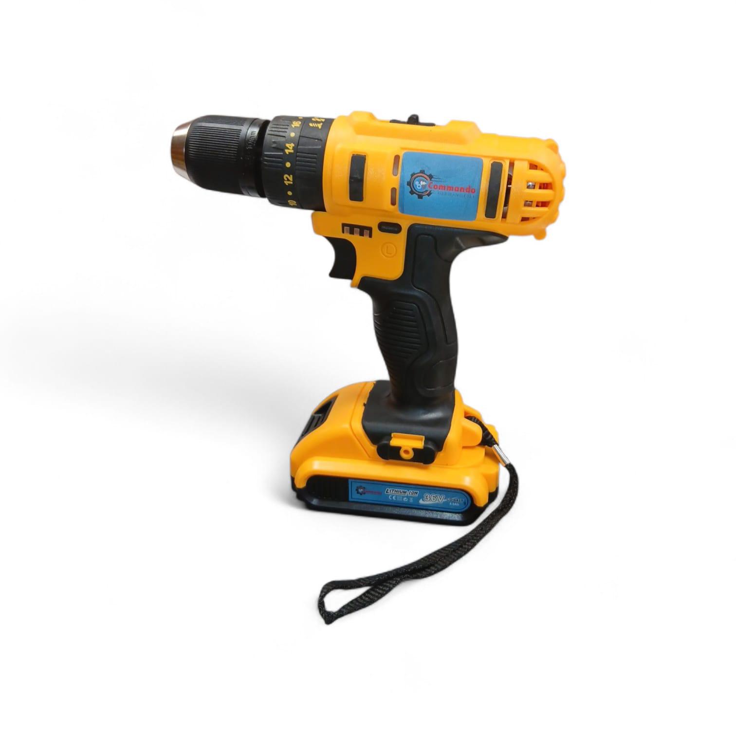 Commando CD-642Y akumulatora urbjmašīna, 36V