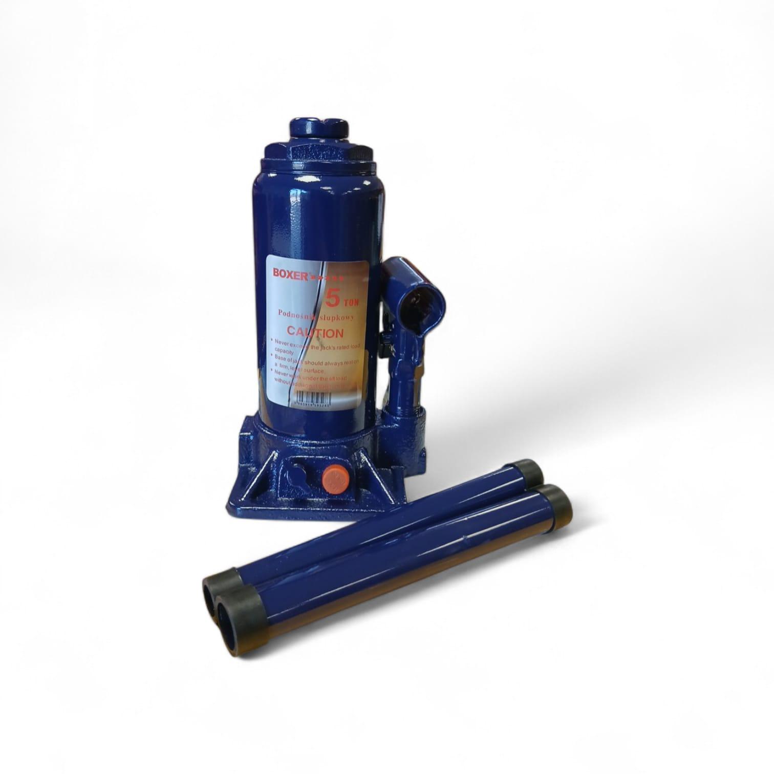 Boxer hidrauliskais pudeļu domkrats, 5T