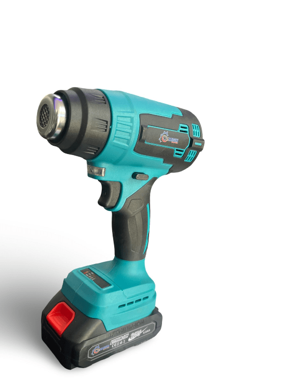 Akumulatora karstā gaisa pistole RANGERS RS-2568B (48V, 550°C, 2 baterijas)