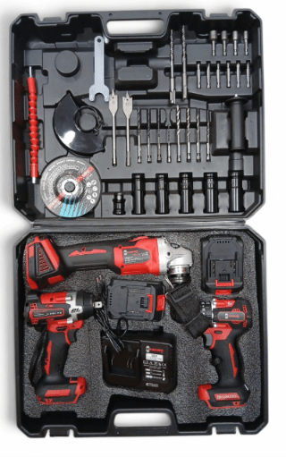 HAMMER Tools HM-147 3 vienā bezvadu instrumentu komplekts