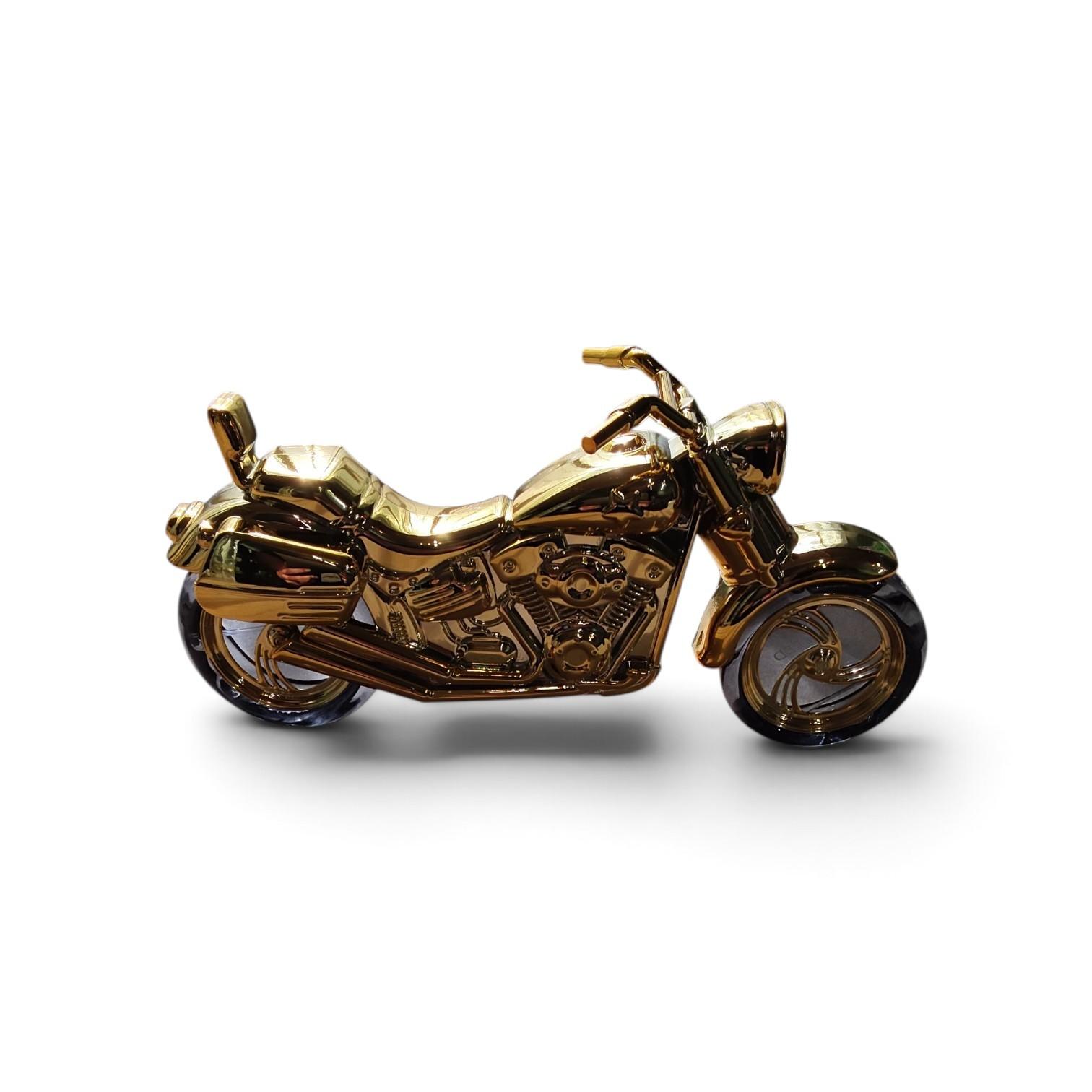 Motocikla formas smaržu flakons