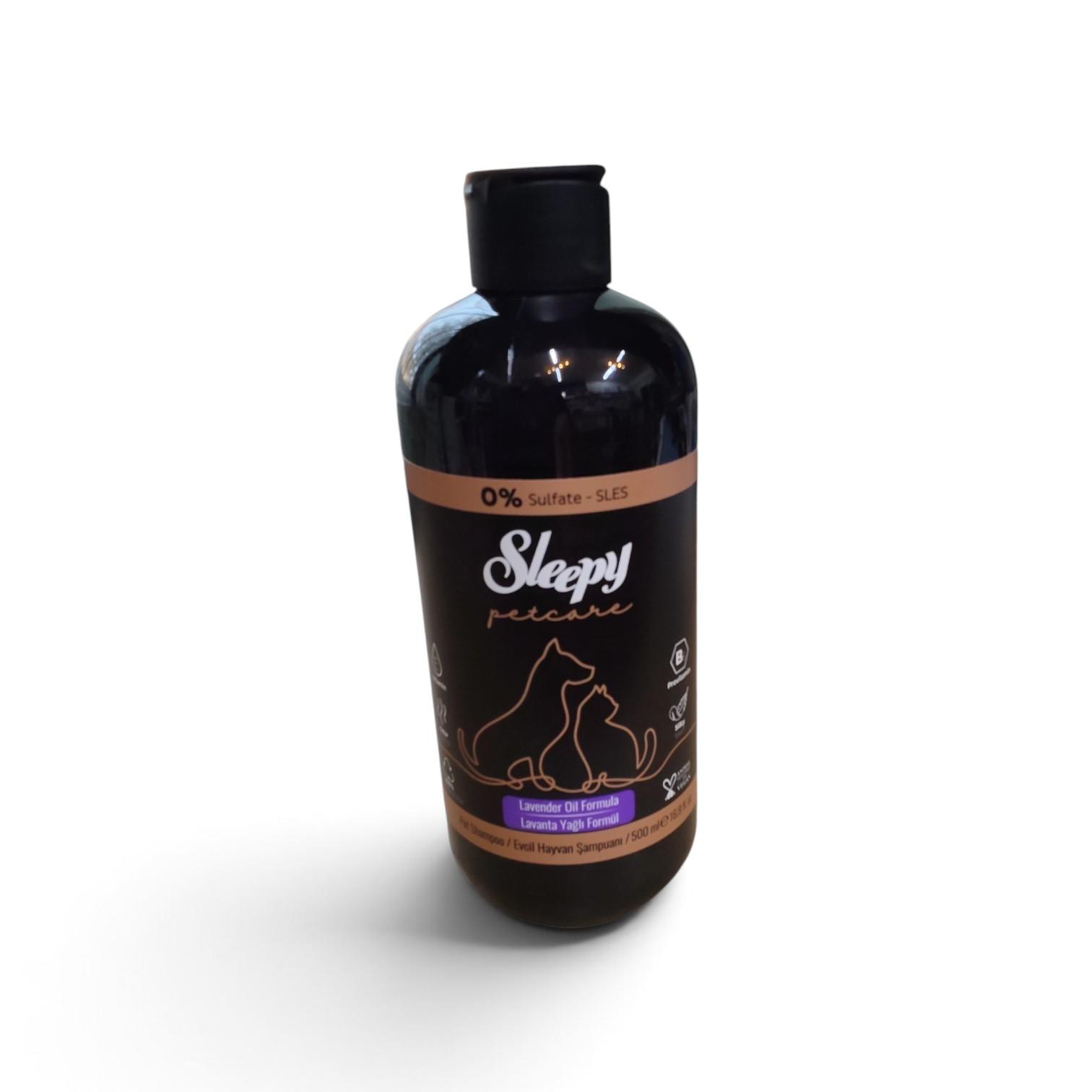 Mājdzīvnieku šampūns Sleepy Petcare ar lavandas eļļu