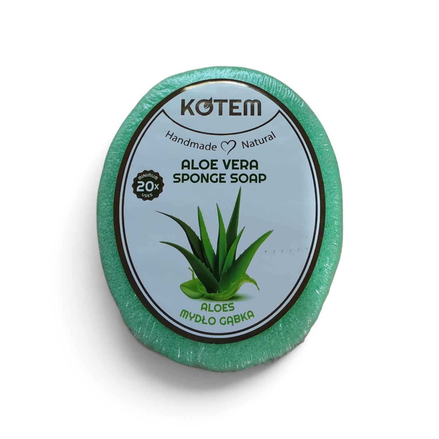 Ziepju sūklis KOTEM Aloe Vera Sponge Soap