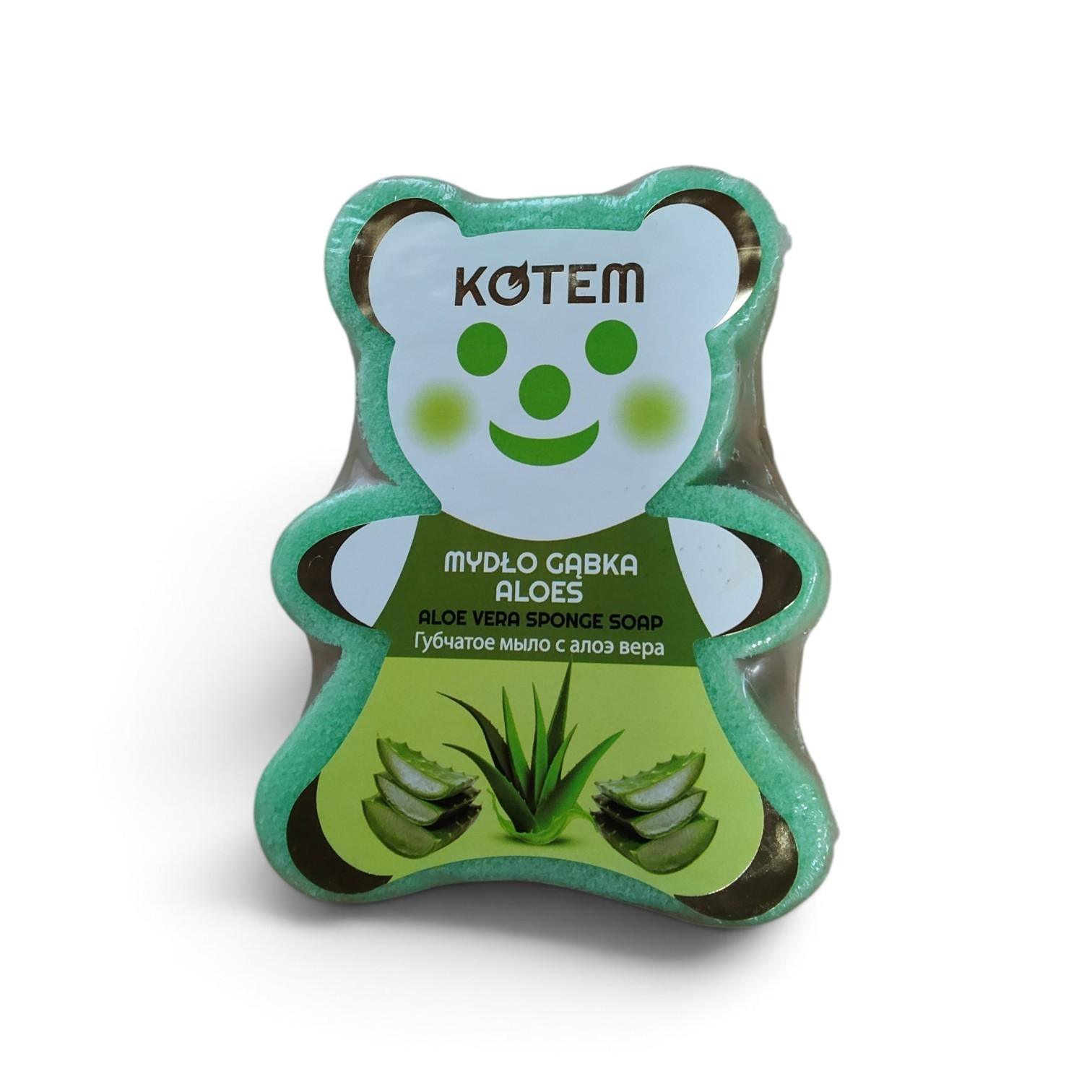 Ziepju sūklis KOTEM Aloe Vera ar alveju