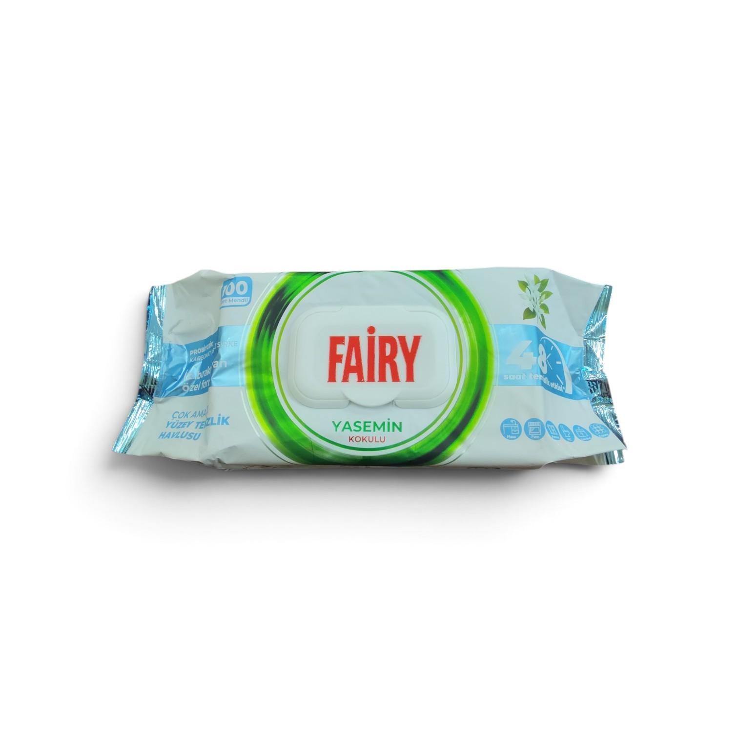 Fairy mitrās tīrīšanas salvetes ar jasmīna aromātu
